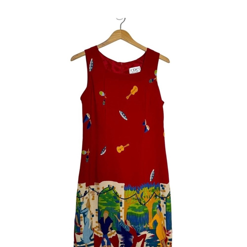 Colorful Sleeveless Dress